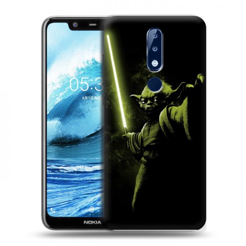 Дизайнерский силиконовый чехол для Nokia 5.1 Plus Звездные войны