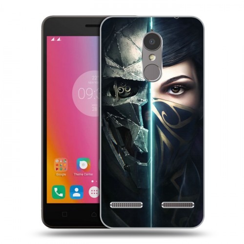 Дизайнерский силиконовый чехол для Lenovo K6 Dishonored 2