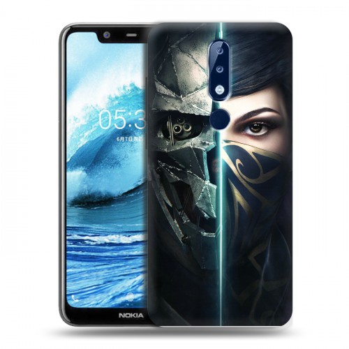 Дизайнерский пластиковый чехол для Nokia 5.1 Plus Dishonored 2