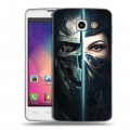 Дизайнерский пластиковый чехол для LG L60 Dishonored 2