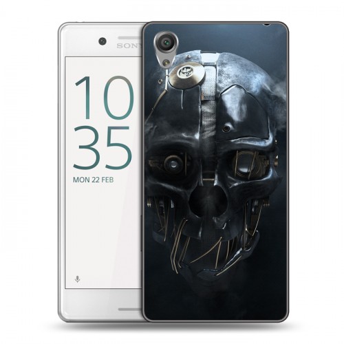 Дизайнерский пластиковый чехол для Sony Xperia X Performance Dishonored 2