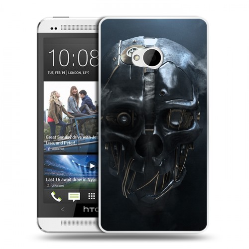 Дизайнерский пластиковый чехол для HTC One (M7) Dual SIM Dishonored 2