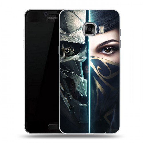 Дизайнерский пластиковый чехол для Samsung Galaxy C5 Dishonored 2