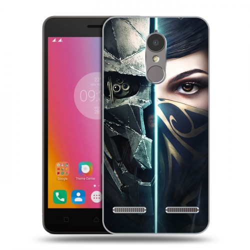 Дизайнерский силиконовый чехол для Lenovo K6 Dishonored 2