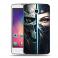 Дизайнерский пластиковый чехол для LG L60 Dishonored 2