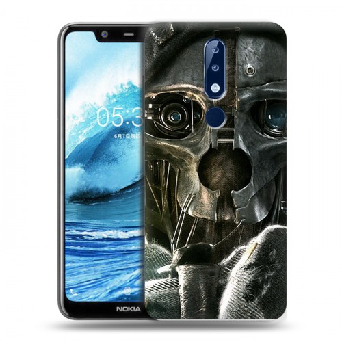 Дизайнерский пластиковый чехол для Nokia 5.1 Plus Dishonored 2