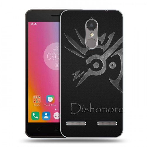 Дизайнерский пластиковый чехол для Lenovo K6 Dishonored 2