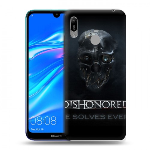 Дизайнерский пластиковый чехол для Huawei Y6 (2019) Dishonored 