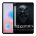 Дизайнерский силиконовый чехол для Samsung Galaxy Tab S6 Dishonored 