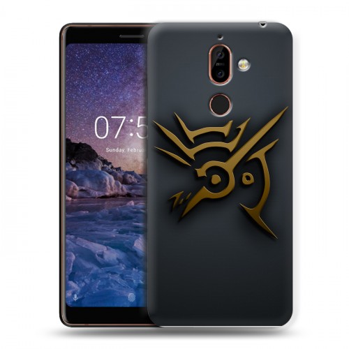 Дизайнерский пластиковый чехол для Nokia 7 Plus Dishonored 