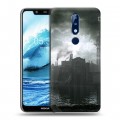 Дизайнерский пластиковый чехол для Nokia 5.1 Plus Dishonored 