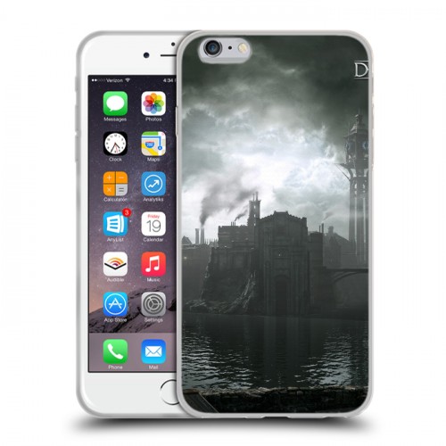 Дизайнерский силиконовый чехол для Iphone 6 Plus/6s Plus Dishonored 