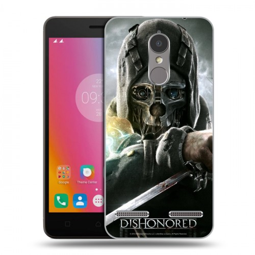 Дизайнерский пластиковый чехол для Lenovo K6 Dishonored 