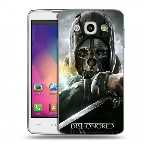 Дизайнерский пластиковый чехол для LG L60 Dishonored 