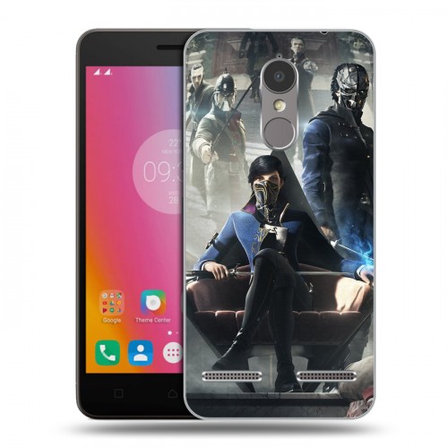 Дизайнерский пластиковый чехол для Lenovo K6 Dishonored 