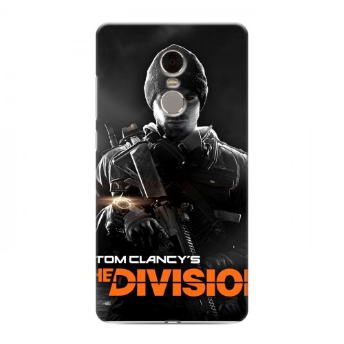 Дизайнерский силиконовый чехол для Xiaomi RedMi Note 4 Tom Clancy's The Division