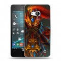 Дизайнерский пластиковый чехол для Microsoft Lumia 550 Dota 2