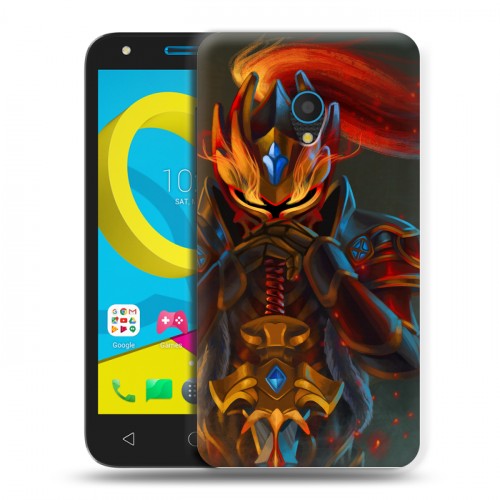 Дизайнерский пластиковый чехол для Alcatel U5 Dota 2