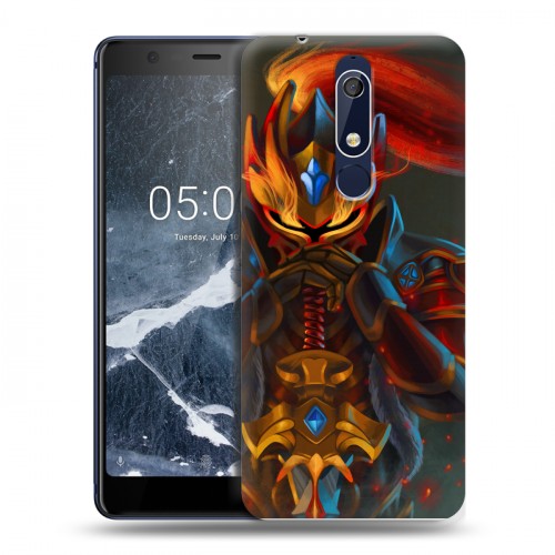 Дизайнерский пластиковый чехол для Nokia 5.1 Dota 2