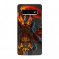 Дизайнерский силиконовый чехол для Samsung Galaxy S10 Dota 2