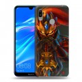 Дизайнерский пластиковый чехол для Huawei Y6 (2019) Dota 2