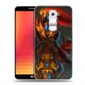 Дизайнерский пластиковый чехол для LG Optimus G2 Dota 2