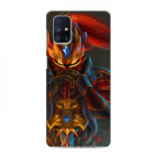 Дизайнерский пластиковый чехол для Samsung Galaxy M51 Dota 2