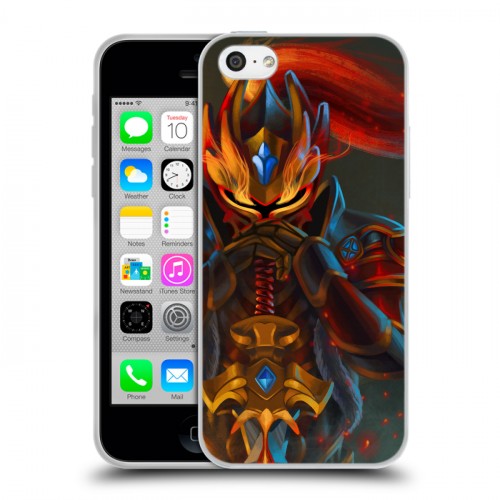 Дизайнерский пластиковый чехол для Iphone 5c Dota 2