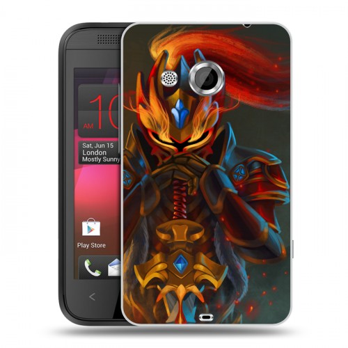 Дизайнерский пластиковый чехол для HTC Desire 200 Dota 2