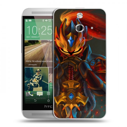 Дизайнерский пластиковый чехол для HTC One E8 Dota 2