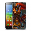 Дизайнерский пластиковый чехол для Lenovo A6000 Dota 2