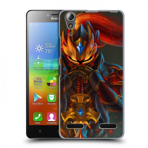 Дизайнерский пластиковый чехол для Lenovo A6000 Dota 2