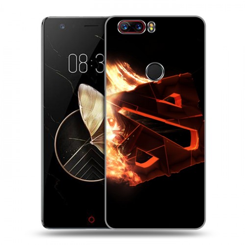 Дизайнерский пластиковый чехол для ZTE Nubia Z17 Dota 2