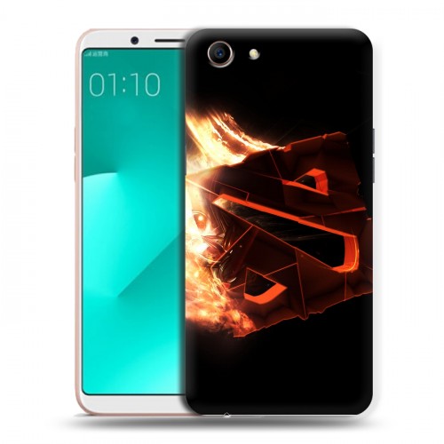 Дизайнерский пластиковый чехол для OPPO A83 Dota 2