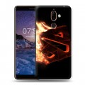 Дизайнерский пластиковый чехол для Nokia 7 Plus Dota 2