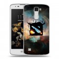 Дизайнерский пластиковый чехол для LG K8 Dota 2