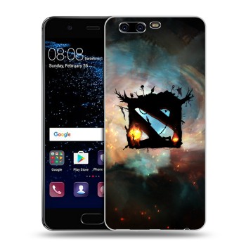 Дизайнерский силиконовый чехол для Huawei P10 Plus Dota 2 (на заказ)