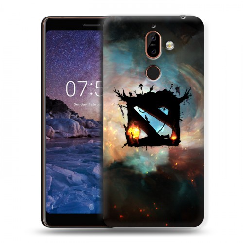 Дизайнерский пластиковый чехол для Nokia 7 Plus Dota 2