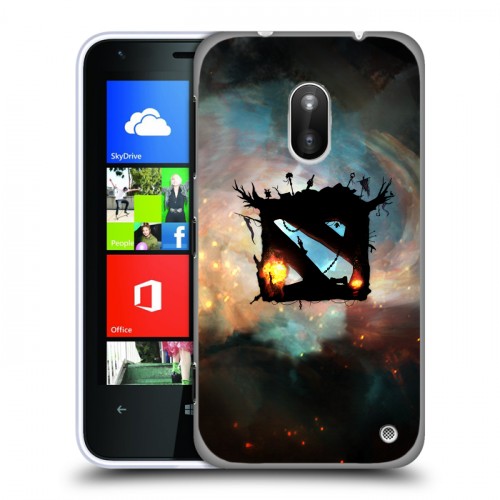 Дизайнерский пластиковый чехол для Nokia Lumia 620 Dota 2