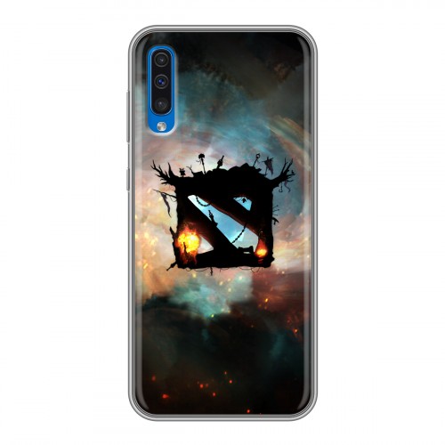 Дизайнерский пластиковый чехол для Samsung Galaxy A50 Dota 2