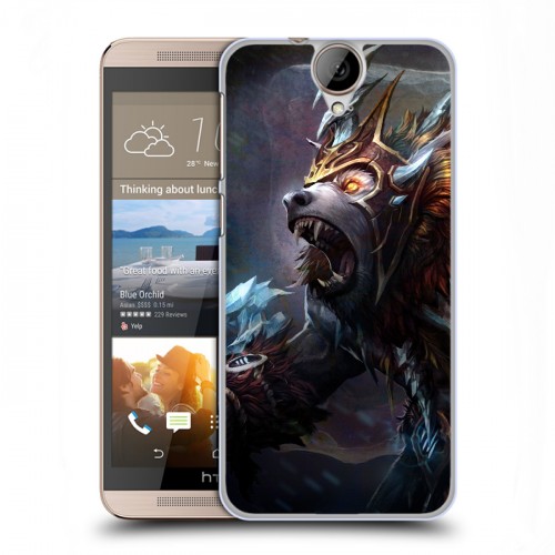 Дизайнерский пластиковый чехол для HTC One E9+ Dota 2