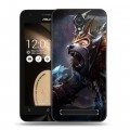 Дизайнерский пластиковый чехол для ASUS Zenfone Go Dota 2