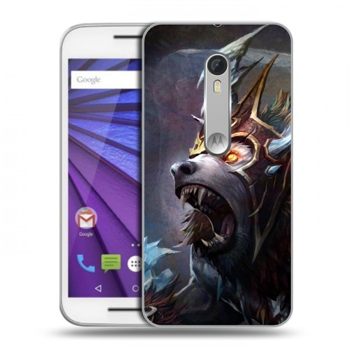 Дизайнерский пластиковый чехол для Lenovo Moto G Dota 2