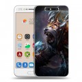 Дизайнерский пластиковый чехол для ZTE Blade V8 Dota 2