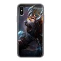 Дизайнерский силиконовый чехол для Iphone x10 Dota 2