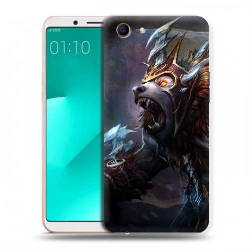 Дизайнерский пластиковый чехол для OPPO A83 Dota 2