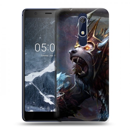 Дизайнерский пластиковый чехол для Nokia 5.1 Dota 2