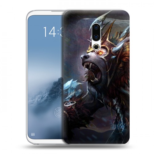 Дизайнерский силиконовый чехол для Meizu 16th Plus Dota 2