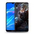 Дизайнерский пластиковый чехол для Huawei Y6 (2019) Dota 2