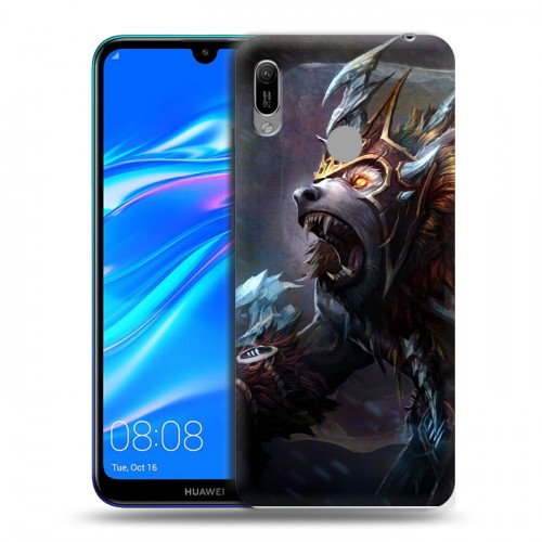 Дизайнерский пластиковый чехол для Huawei Y6 (2019) Dota 2